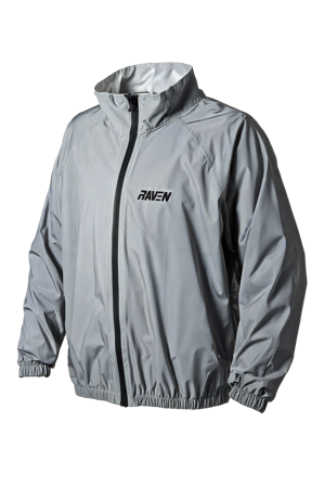 Giacca Antipioggia Raven Hi-Vis Grigio S