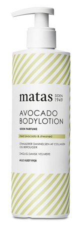 3 for 2 - Matas Striber Avocado Bodylotion Uden Parfume 400 ml, Skincare, Kropspleje, Bodylotion