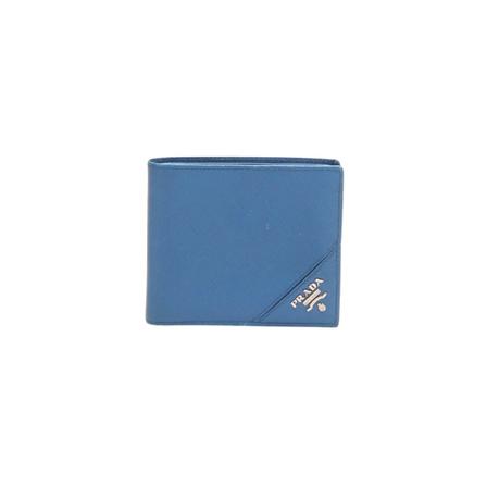 Prada Vintage, Pre-owned Wallets Blauw, Dames, Maat:ONE Size