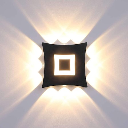 18W moderni COB LED-seinävalaisin sisä- ja ulkokäyttöön, IP65-vedenkestävä