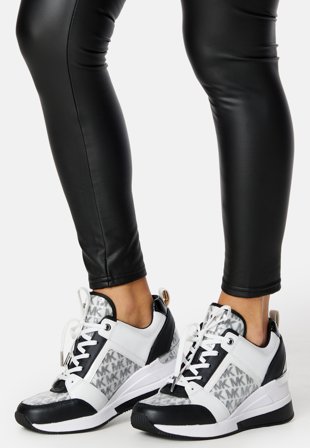 Michael Michael Kors Georgie Trainer 089 Optic White/Blac Sko