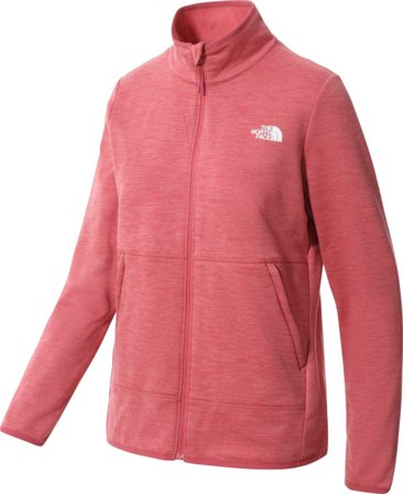 The North Face Women's Canyonlands Full Zip Fleece Jacket Women Mid layer tops Pink L