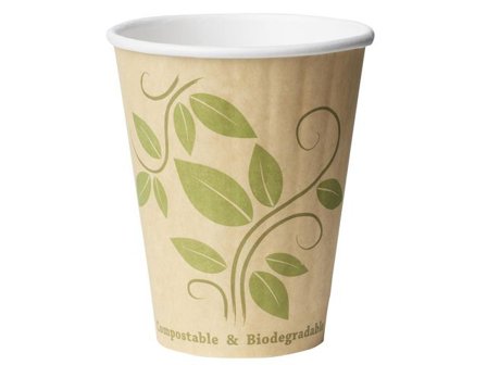 BioPak Bägare Papper 24cl 40/fp - Lyreco - Kök och servering - Engångsartiklar - Pappersbägare