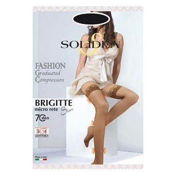 Solidea Brigitte Autoreggente Microrete Paprika 1-S