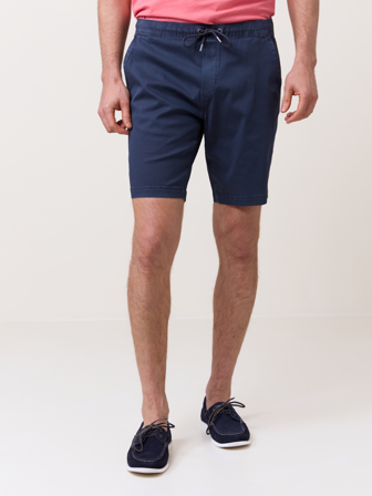 MATCH - Relaxed shorts - Redford - Str. XL - Herre - Shorts - Blå - 97% bomull, 3% elastan