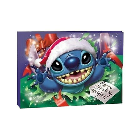 Anime Disney Lilo & Stitch Legering Charm Tilbehør Julekalender Armbånd Halskjede Smykke DIY Smykker Nedtelling Kalender-w3 (FMY)
