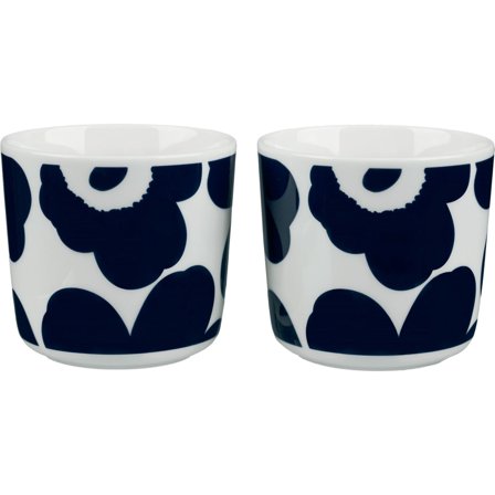 Marimekko Unikko krus 2 stk, 2 dl, mørkeblå | KitchenOne