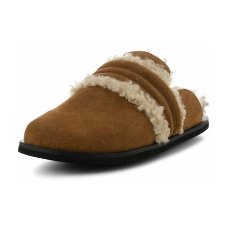 Shoe the Bear, Siri clogs suede - TAN Bruin, Dames, Maat:37 EU