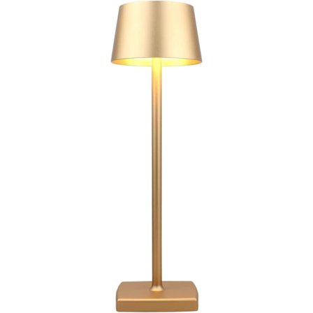 Ledningsfri Bordlampe, 5200mAh Genopladeligt Batteri, IP54 Vandafvisende, Berøringsdæmpning, 4W LED Varmt Lys