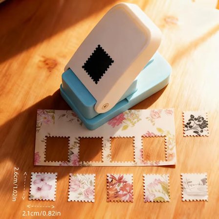 Stämpel Stansmaskin för Papper – Embossing Hålslagare för Scrapbooking, Fotoalbum & Korttillverkning