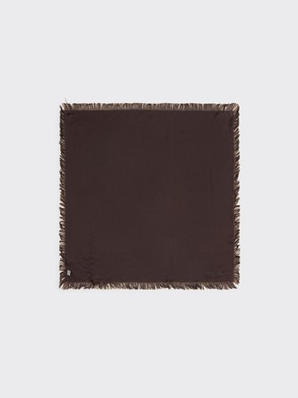 Holzweiler Fine Scarf Solid Fringed - Brown - Women's - One size