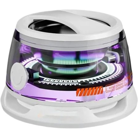 Mini Bluetooth-högtalare G200, Multifunktionell Magnetisk Bluetooth-högtalare (Vit)