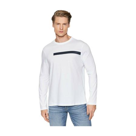 Armani Exchange Long Sleeve Tops Hvid, Herre
