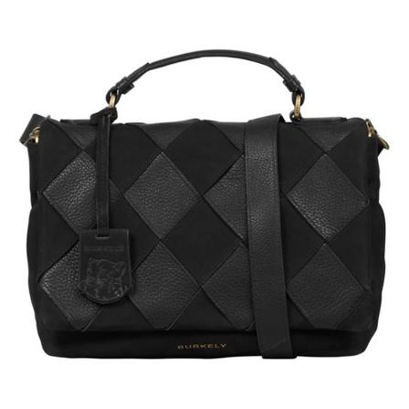 Burkely Crossbody Even Ella Sort, Dame Skuldertasker, Størrelse: ONE Size