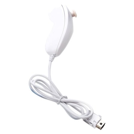 Venstre Håndtag Nunchuck Videospil Controller Fjernbetjening Spillekonsol til