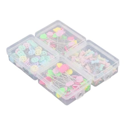 300 st Flower Button Head Pins DIY Quiltverktyg Sytillbehör (Typ 2)