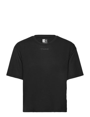 Hmlmt Vanja Boxy Short T-Shirt Black Hummel