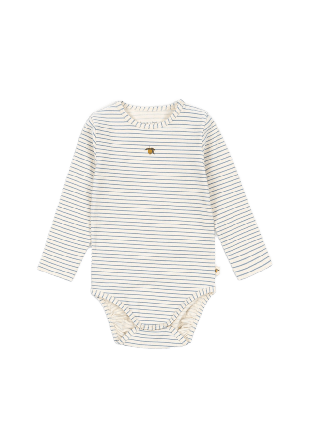 Konges Sløjd LS BODY GOTS Bodies & set Herr Beige 12M