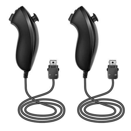 Kontroll joystick spelkontroll ersättning kompatibel med Wii nunchaku kontroll