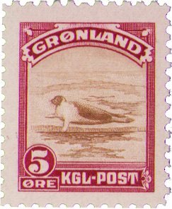 Grønland 1945 - Amerikaner udgaven - AFA 9 - Postfrisk