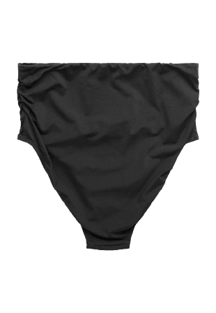Panos Emporio Chara Solid Bottom Bikinitrosor Dam Svart 46