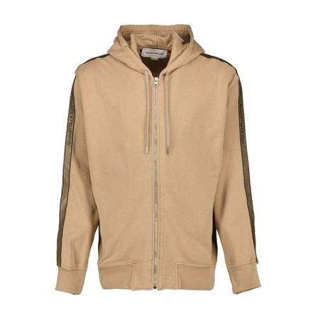 Alexander McQueen, Zipped sweatshirt Beżowy, Mężczyzna, Rozmiar: L