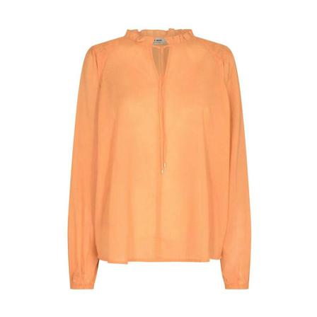 MOS Mosh Eisa Cotton Bluse Orange, Dame