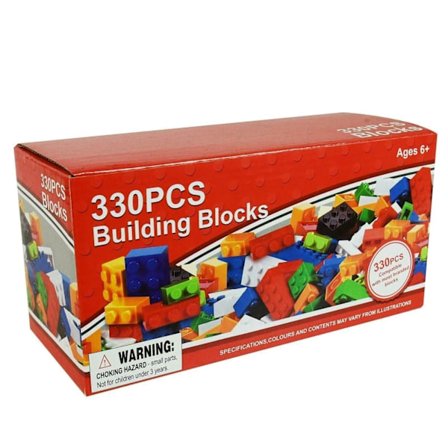 330 st Barn Byggklossar Kreativa Klossar Pedagogisk Leksak Present