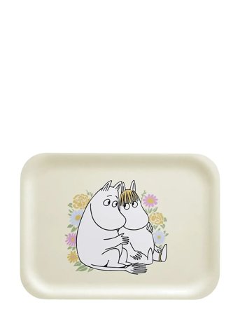 Muurla | Moomin Tray Flowers 27X20Cm | 27X20CM