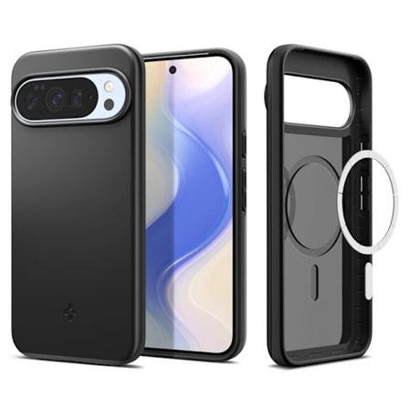 Spigen telefontaske til Google Pixel 10 Pro XL Magsafe Thin Fit - Sort
