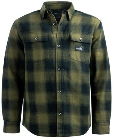 Arrak Outdoor M's Flannel Shirt Olive/Black