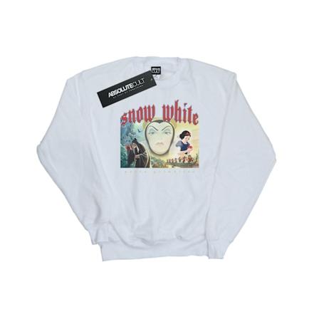 Disney Girls Snövit och Drottning Grimhilde Sweatshirt 9-11 år White 9-11 Years