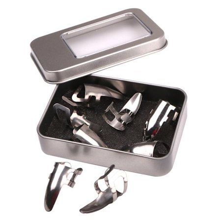 8 STK Banjo Picks Justerbar Metall Finger Tommel Sølv Farge Plectrum For Fingerstyle Akustisk Gitar Bass Ukulele