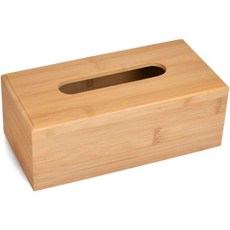 Näsdukslåda, hängande handdukslåda i bambu, näsdukslåda i bambu