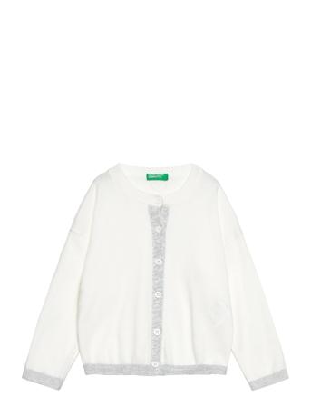 L/S Sweater White United Colors Of Benetton