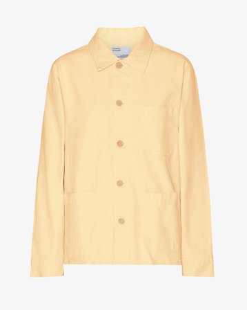 Organic Workwear Jacket - Soft Yellow L