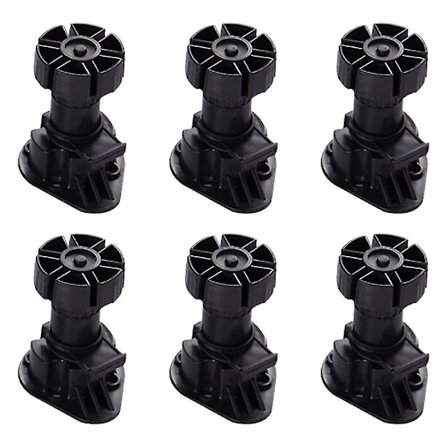 12 stk. Skabsfødder Plast Højde Møbler Skab Ben Justerbare Fødder (100mm-120mm