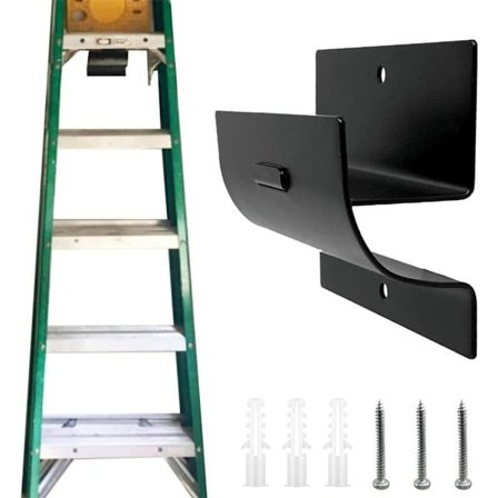 Tunge garasjeoppbevaringskroker, tunge kroker, stige, arrangør, garasje, opp