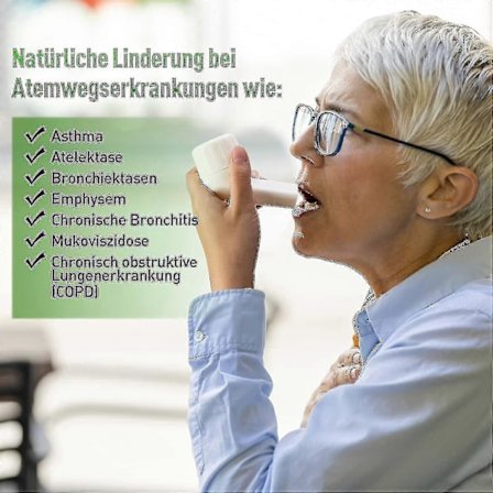 Slimudfjerningsenhed, Åndedræts træner, Airphysio Clearance Device - Forbedre lungekapacitet og åndedrætsfunktion