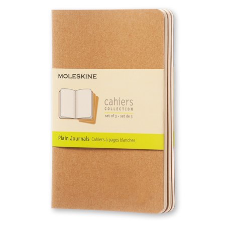 Moleskine Cahier Pocket Notebook Kraft Ruled