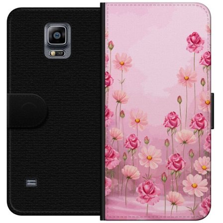Kompatibelt Lommeboketui til Samsung Galaxy Note 4 Petal Reverie Soft Blush