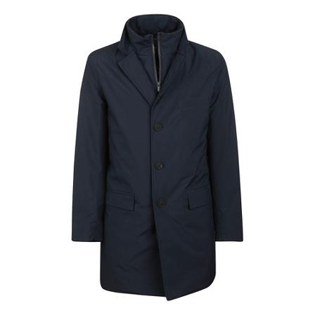 Save The Duck, Coats Blauw, Heren, Maat:M