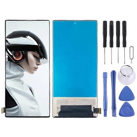 För ZTE Nubia RedMagic 9 Pro / 9 Pro+ / 9S Pro / 9S Pro+ TFT LCD-skärm med digitizer komplett enhet, stöder inte fingeravtrycksidentifiering