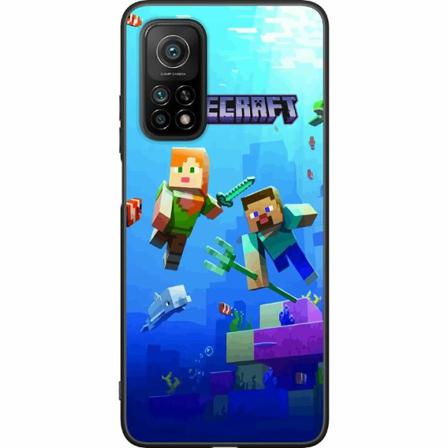 Xiaomi Mi 10t 5g Svart Skal Minecraft