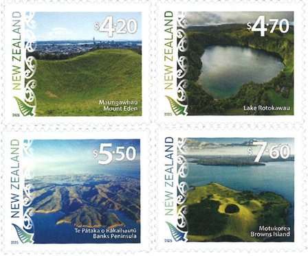New Zealand - Dagligserie 2025 - Postfrisk sæt 4v