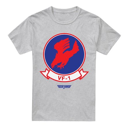 Top Gun Herr VF1 Logotyp T-shirt 3XL Sport Heather