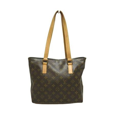 Louis Vuitton Vintage, Pre-owned Cabas Piano Monogram Tote Bag Bruin, Dames, Maat:ONE Size,Canvas