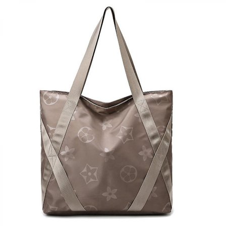 Mordely Waterproof Travel Fitness Duffel Bag Handbag Portable Large Capacity Fashion One Shoulder Travel Bag Khaki