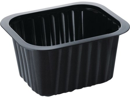 DUNI Matbehållare, Duniform, 630 ml, engångsbruk, 138 x 114 x 70 mm, svart 276/fp - Lyreco - Kök och servering - Engångsartiklar - Take Away