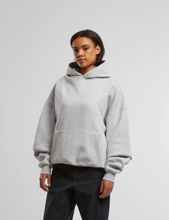 Prohibited Oversized Hoodie - Grey - L